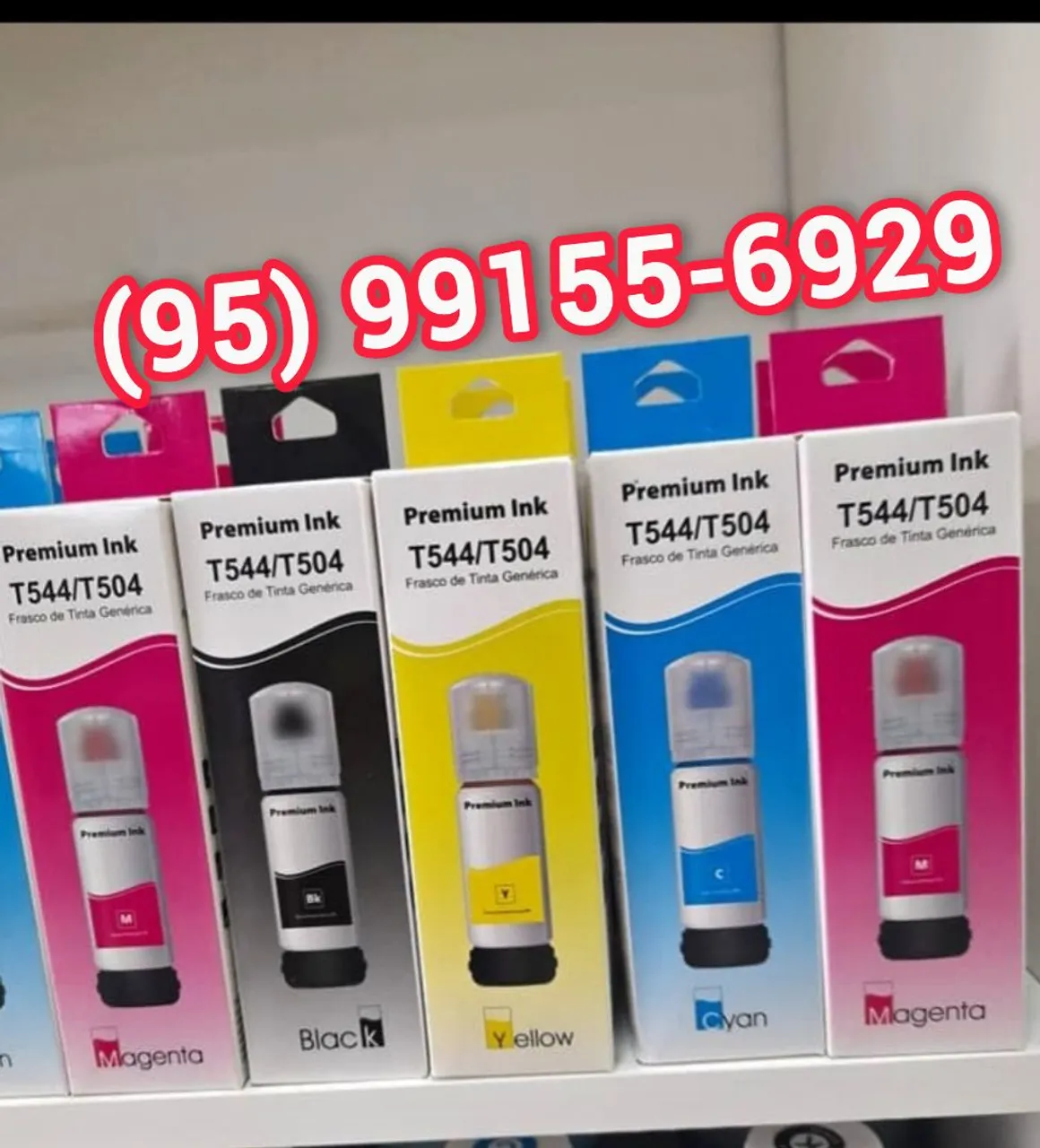 Refil eco tank modelo l3150 l3250 l3110 e l4250 de impressora Epson