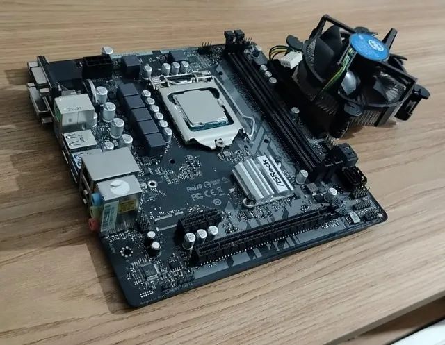 Kit H510m asrock + i3-10100 + Cooler - Foto 2