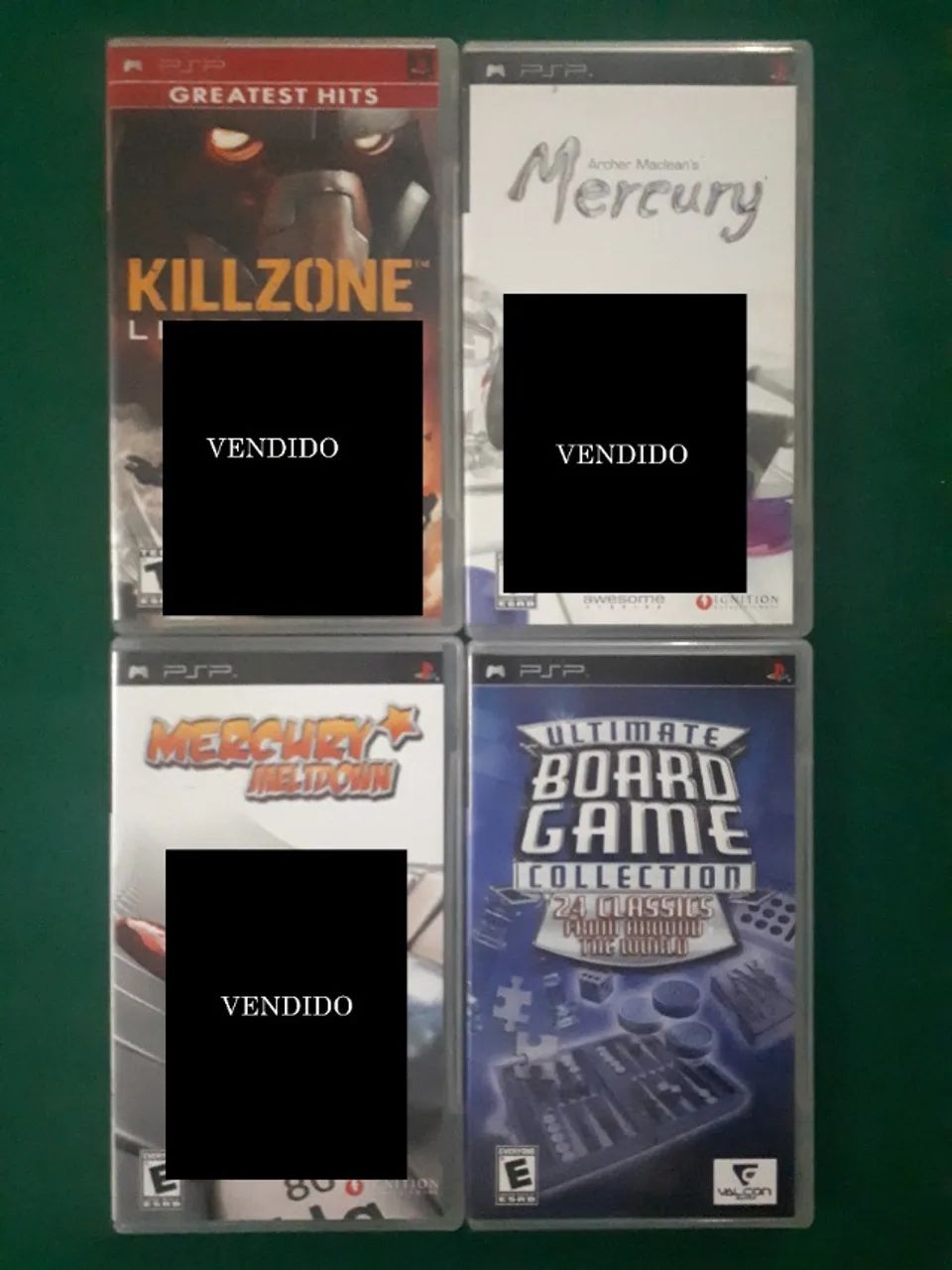 2 Jogos PSP (Smash Court Tennis 3 + Board Collection)