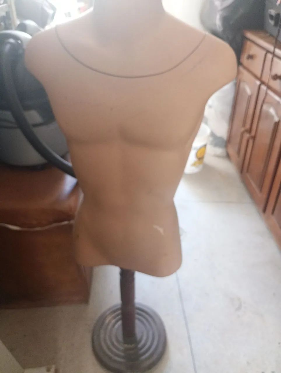 Manequim masculino busto definido - Foto 2