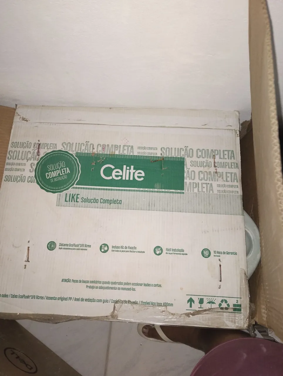 Vaso sanitário celite