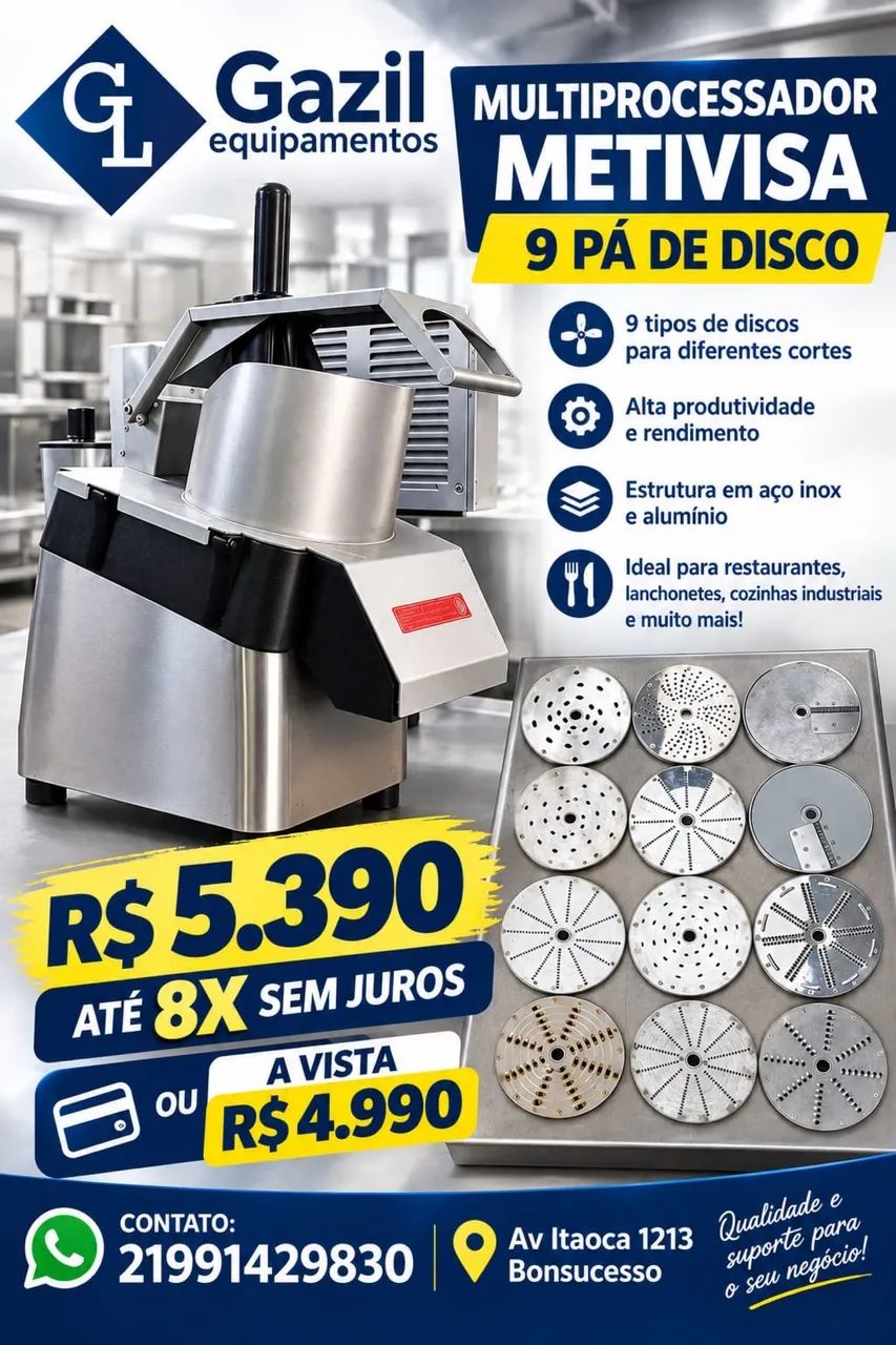 Multiprocessador METVISA NOVO - Foto 2