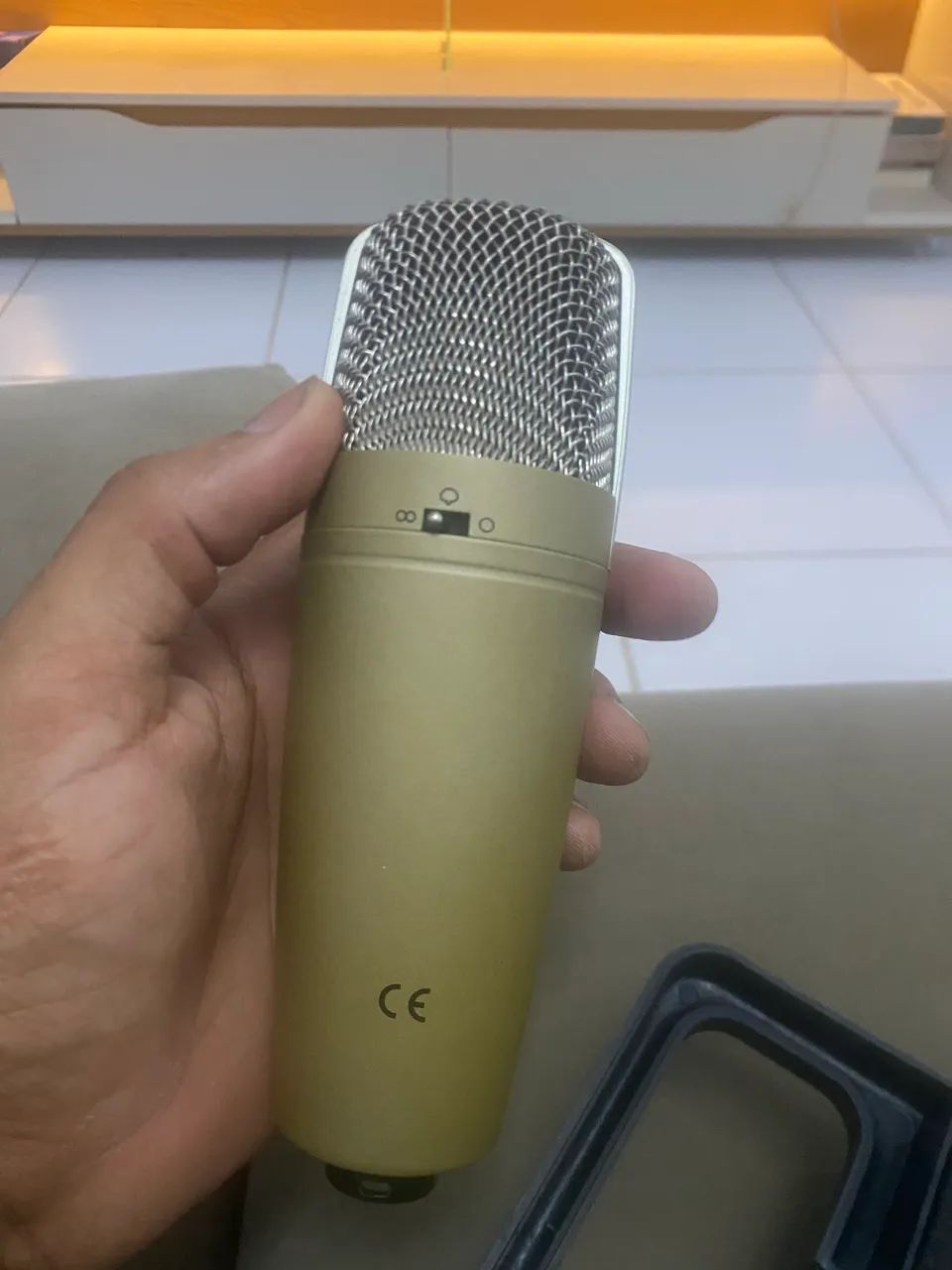 Microfone condensador - Behringer C-3 - Foto 3