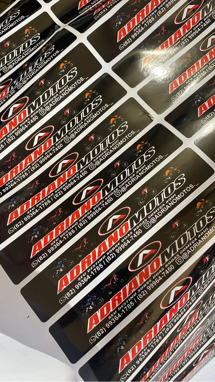 Adesivos Personalizado com seu nome ou logo tipo da sua empresa