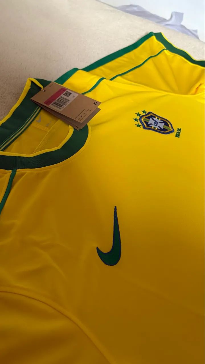 Camisa Brasil 2022 Original Edição Exclusiva Tamanho G - Foto 3