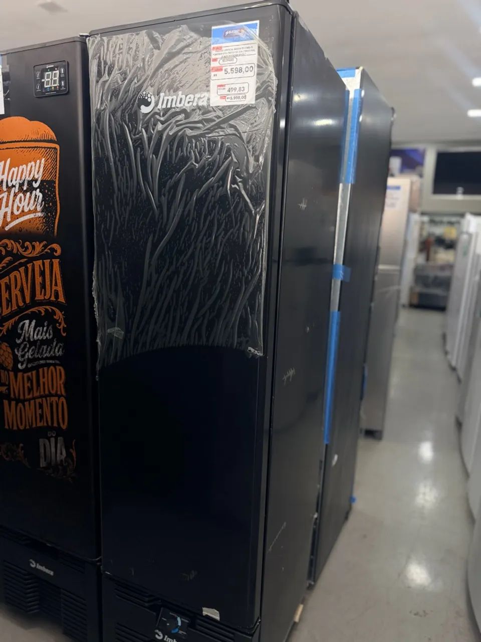 FREEZER VERTICAL IMBERA 234 L - INVERTER , BIVOLT 