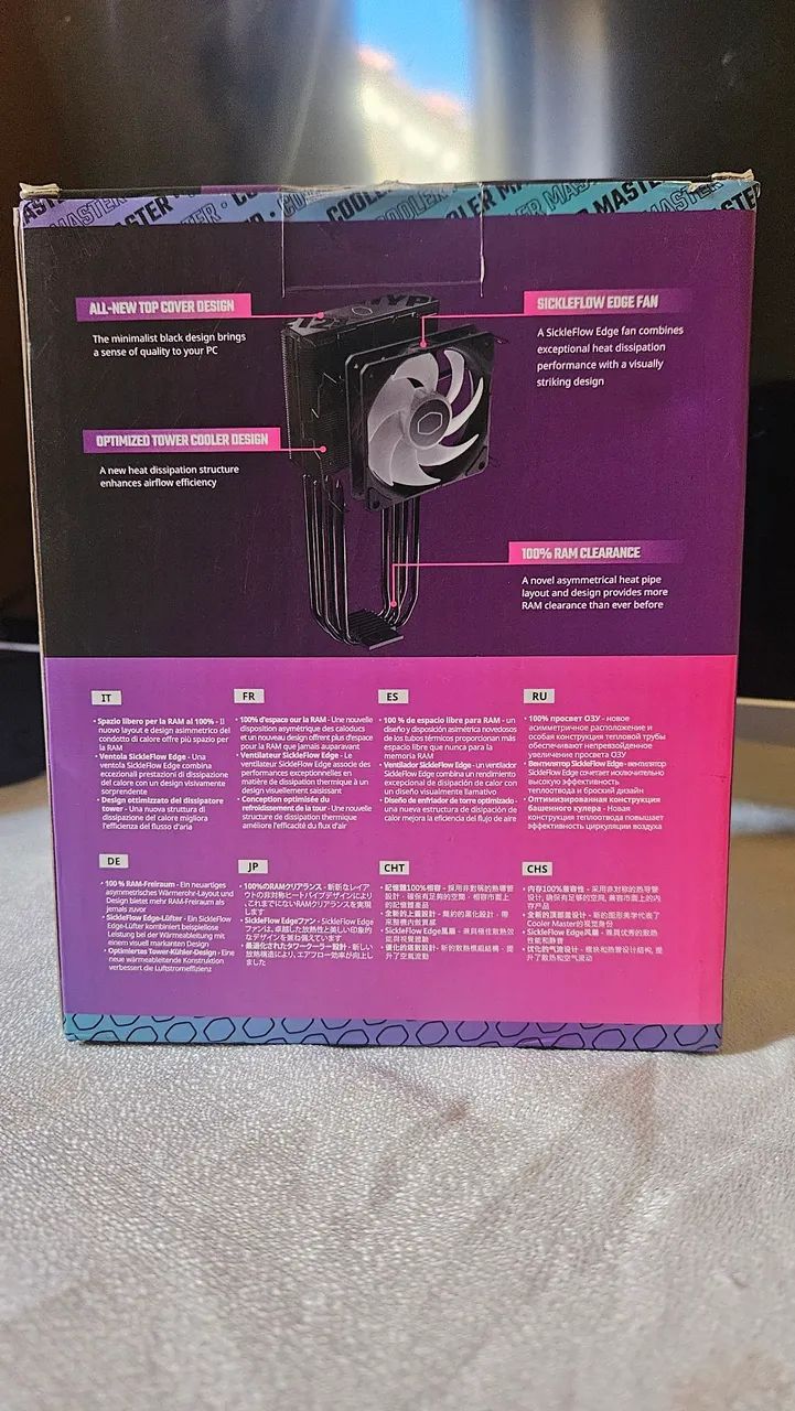 Air Cooler Hyper 212 PRO Cooler Master - Foto 4