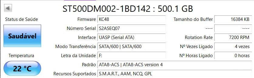 hd 500gb seagate barracuda novo desktop/pc  - Foto 2