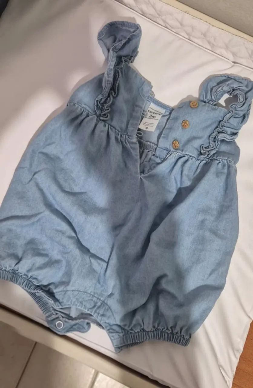 Macacão Jeans - Carter's 