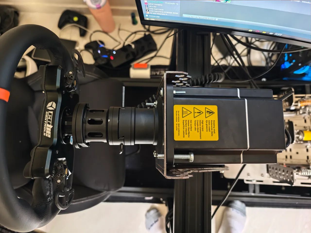 vendo simucube 2 pro + volante cube controls - Foto 4