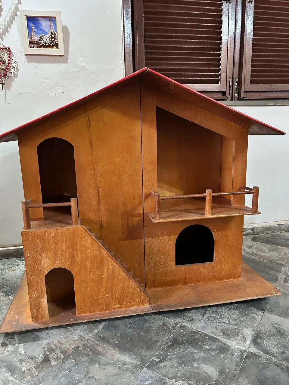 Casinha de boneca de madeira  - Foto 6