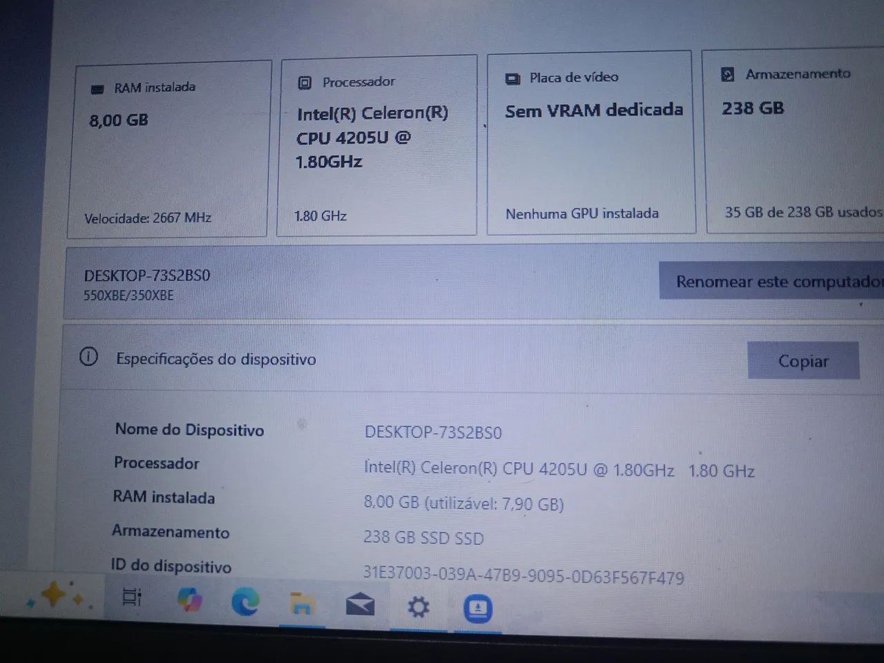 Notebook Samsung np350 8 GB RAM ddr4 - Foto 4