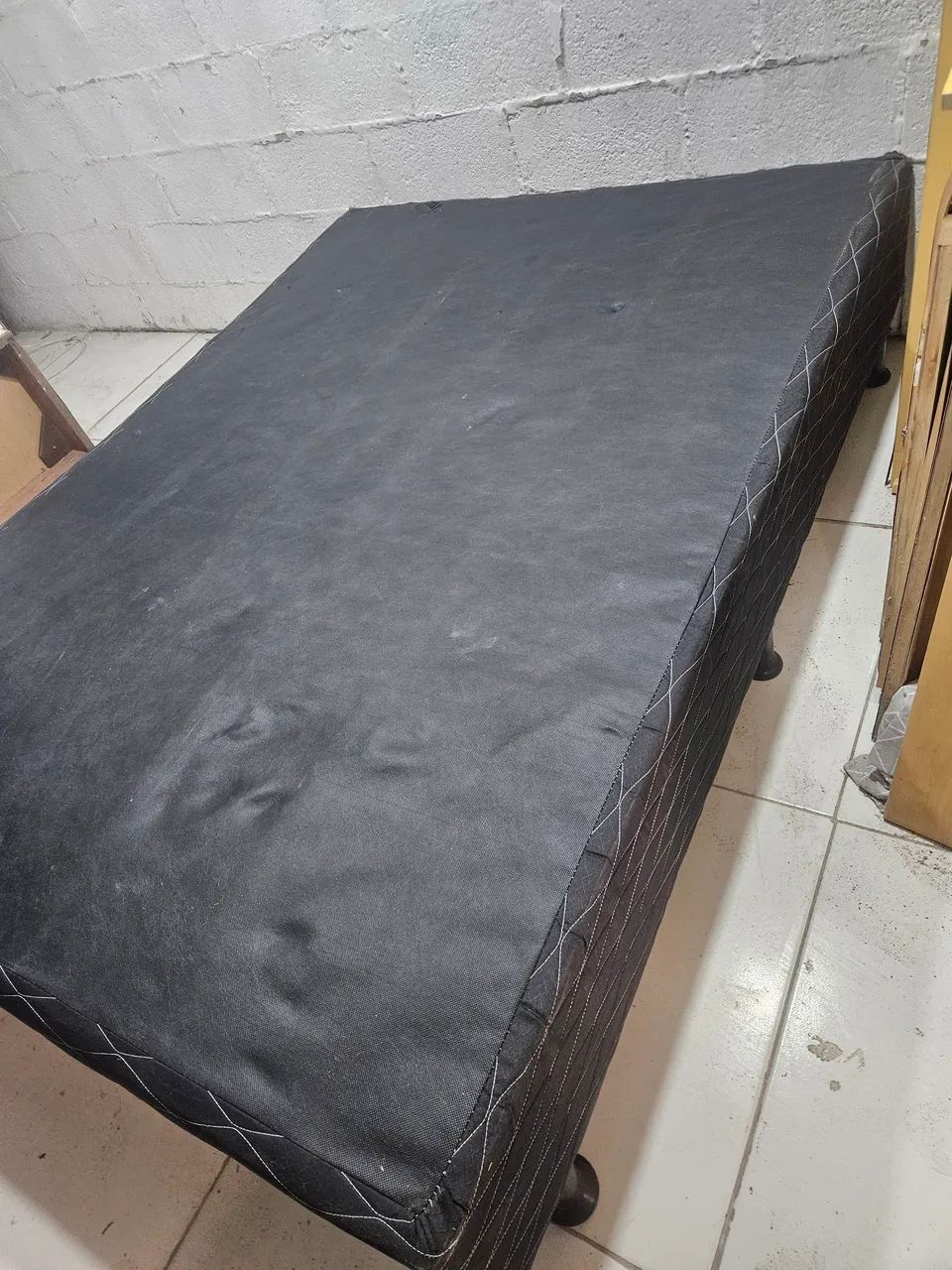 Cama box com colchão  - Foto 4