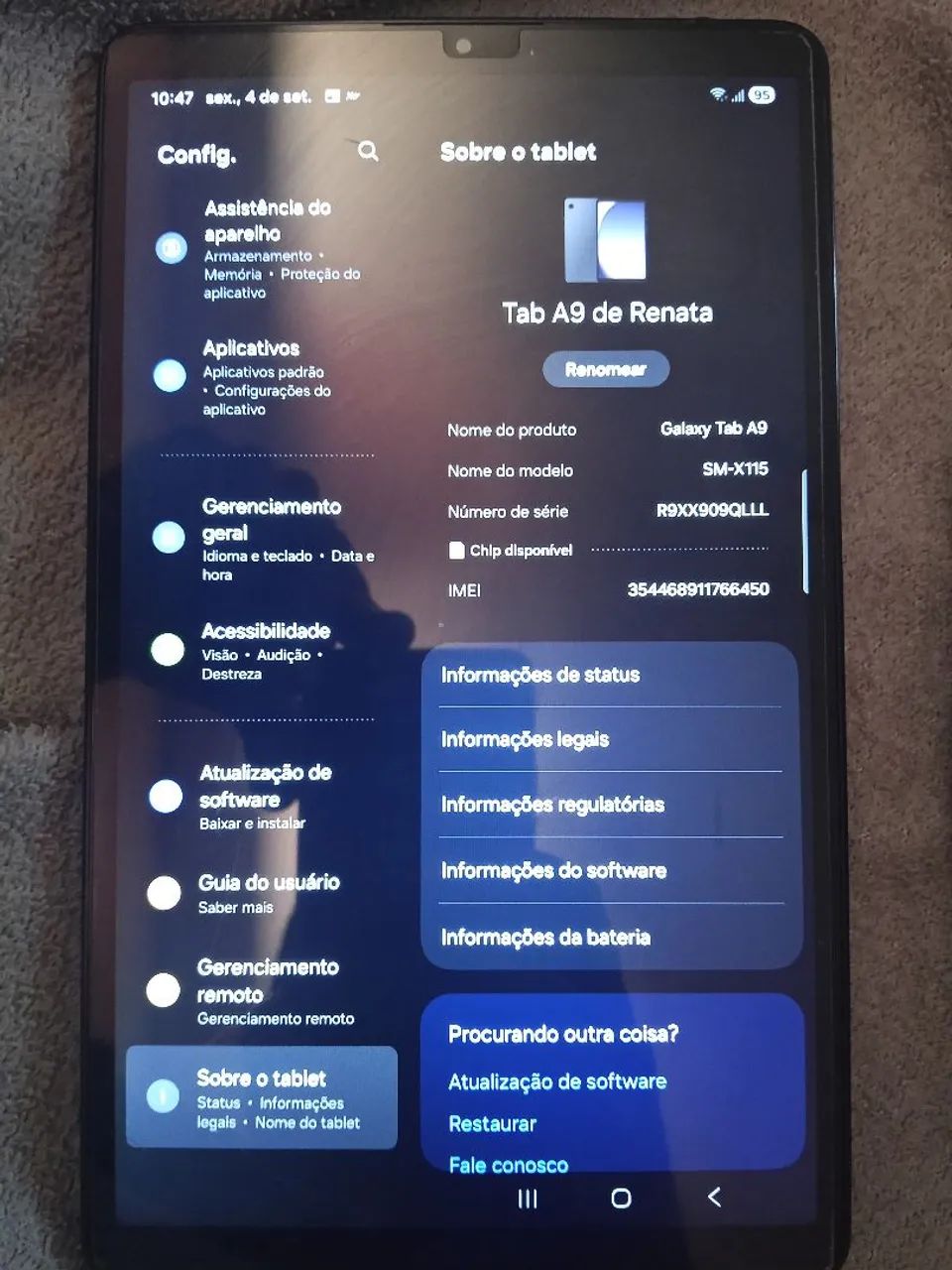 Vendo tablet 