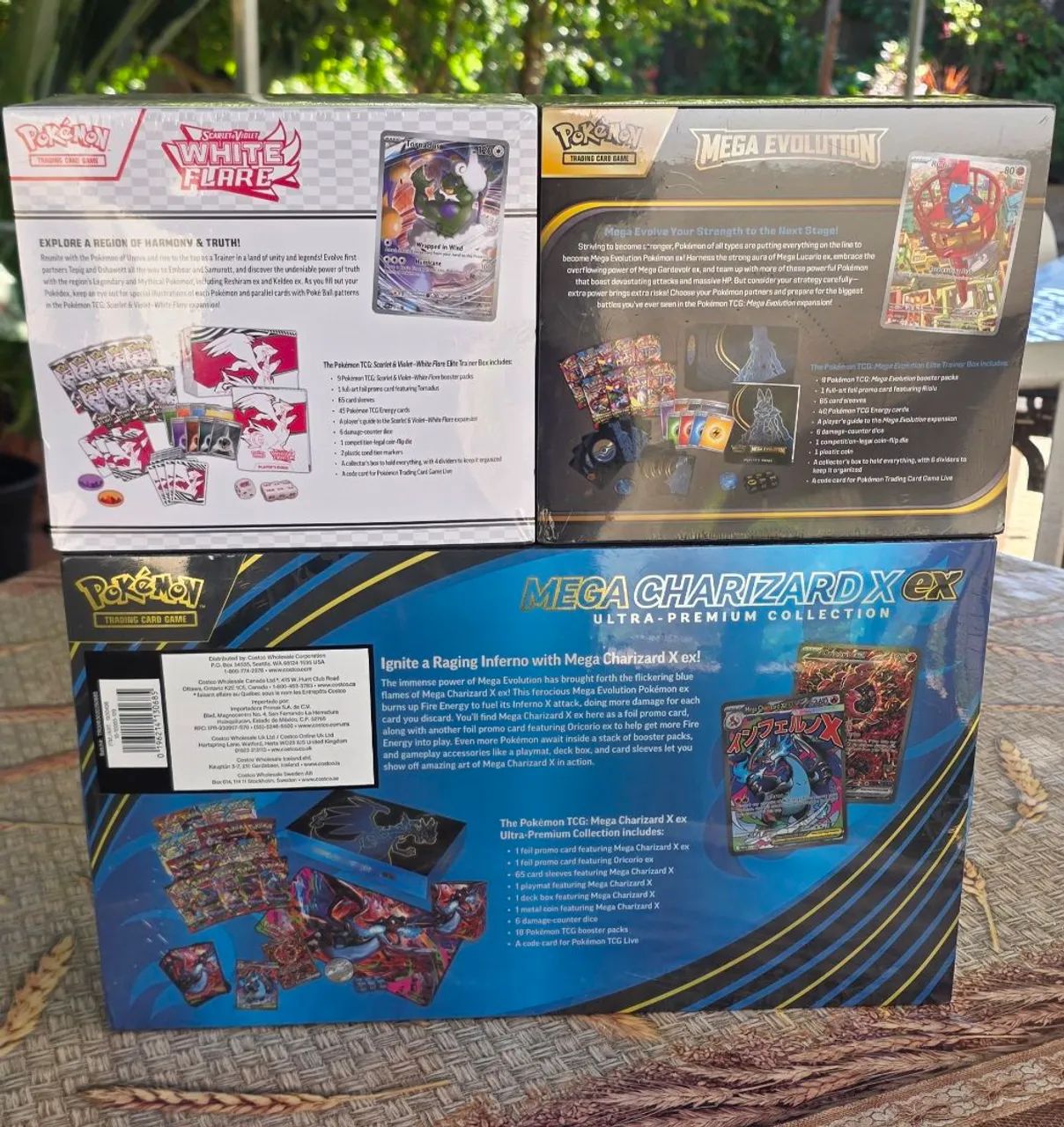 Pokemon Mega charizard X ex utra-premium collection/etb Mega evolution /etb whithe flare - Foto 4