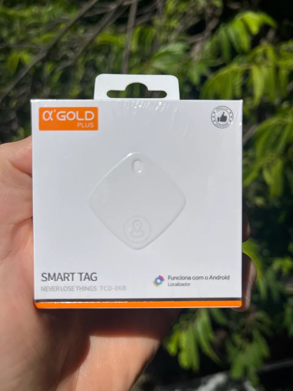 Rastreador Smart Tag Localizador Bluetooth Rastreador Anti-Perda Chaves Pet e Objetos