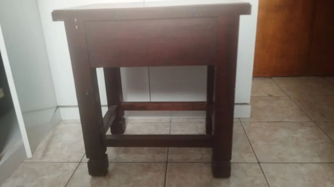 mesa de apoio | madeira mogno - Foto 3