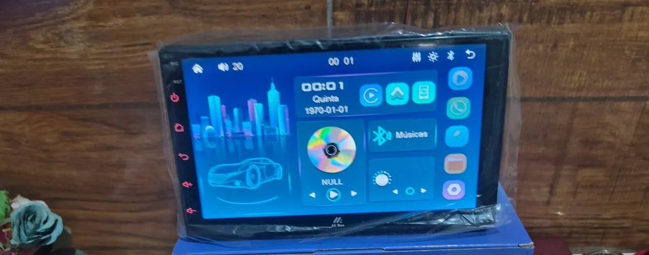 Multimédia carplay 1 din