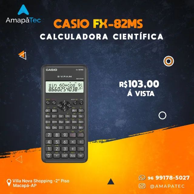 Calculadora Científica FX-82MS CASIO