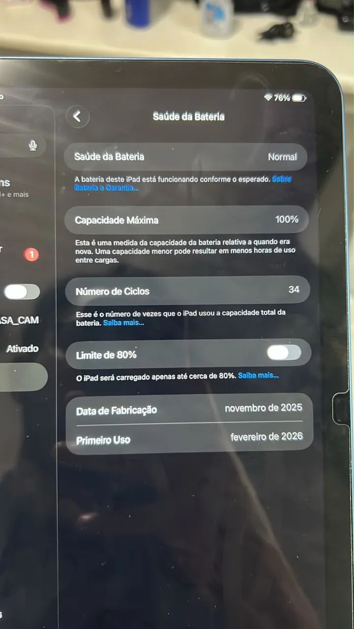 iPad 11  128gb novinho  - Foto 5