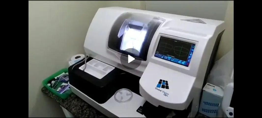 FACETADORA 3D GV+PLUS - GLOBAL VISION (PRATICAMENTE NOVA) - USO EM ÓPTCAS