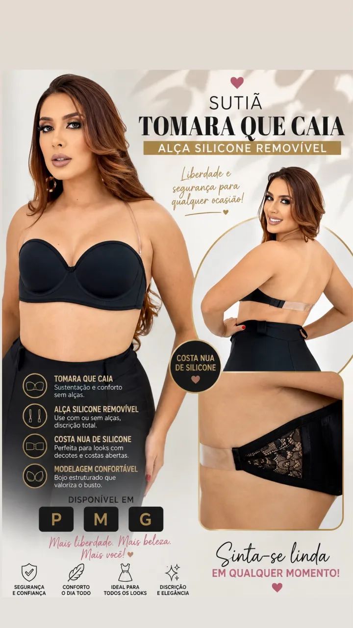 O sutiã que combina com todos os seus looks! - Foto 3