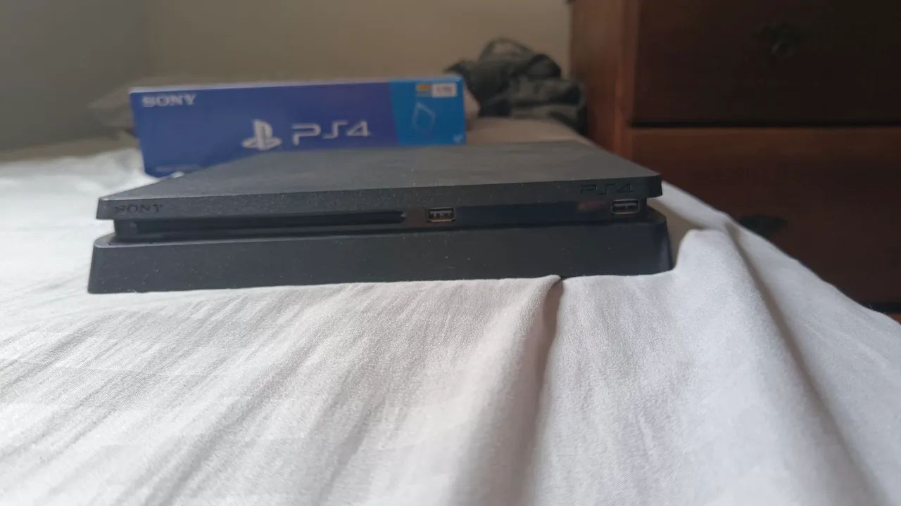 Ps4 slim 1TB (troco por um Nintendo switch V2 com jogos - Foto 3