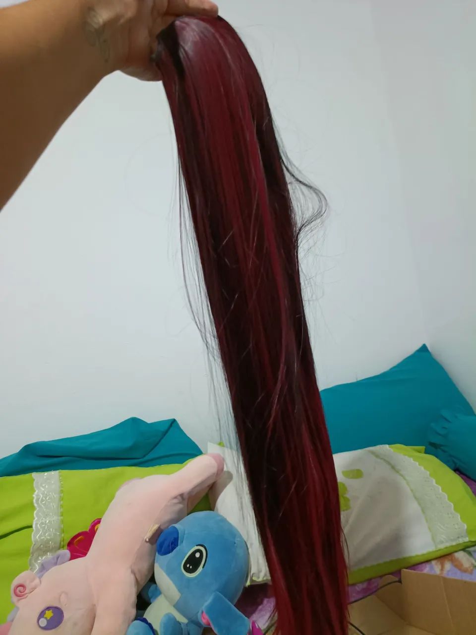 Aplique vermelho marsala - Foto 2