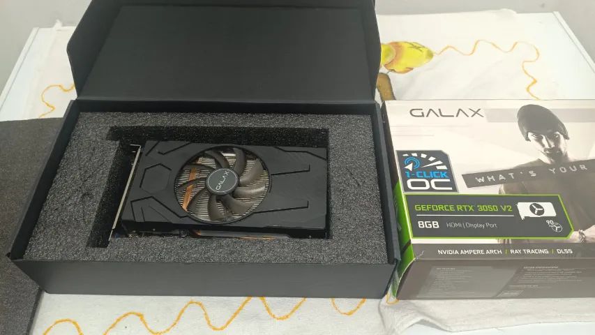 rtx 3050 galax v2 8gb - Foto 2