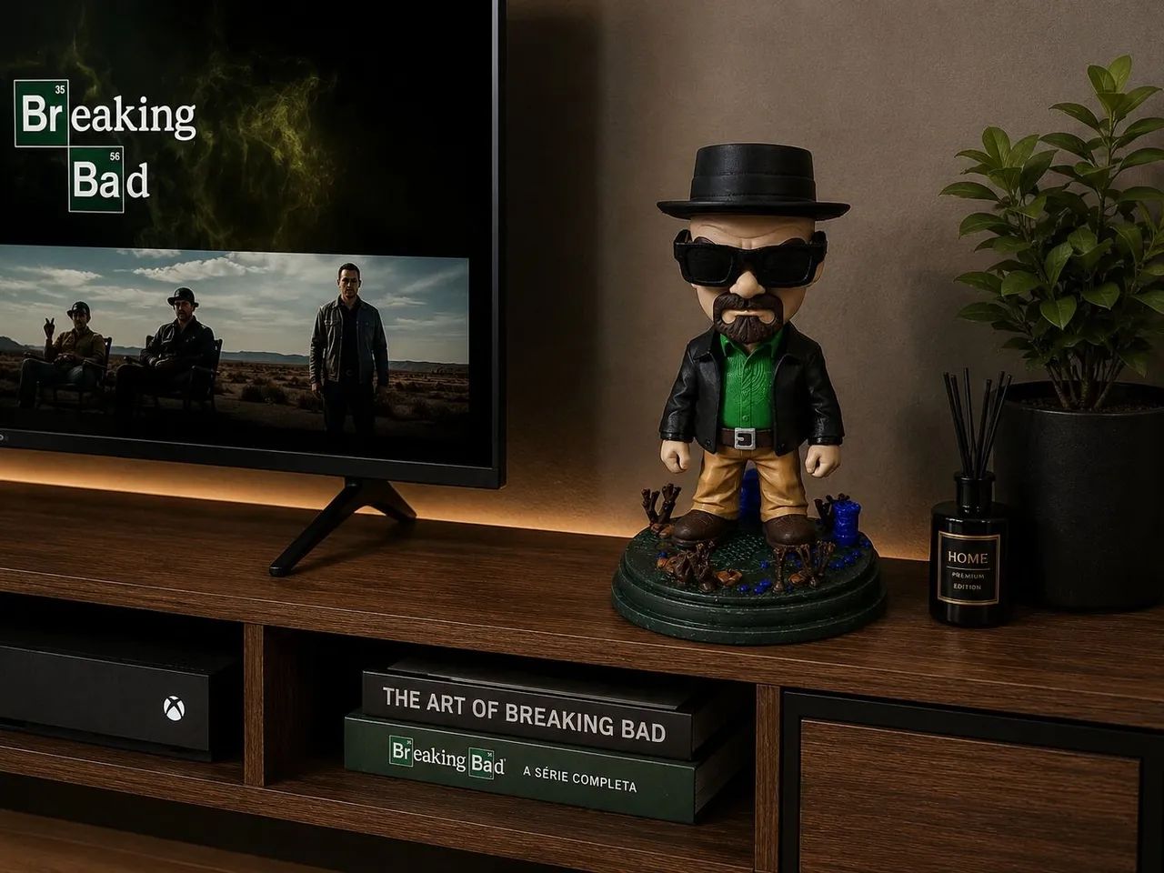 Heisenberg Breaking Bad Boneco Colecionável 3d De 24 Cm - Foto 5