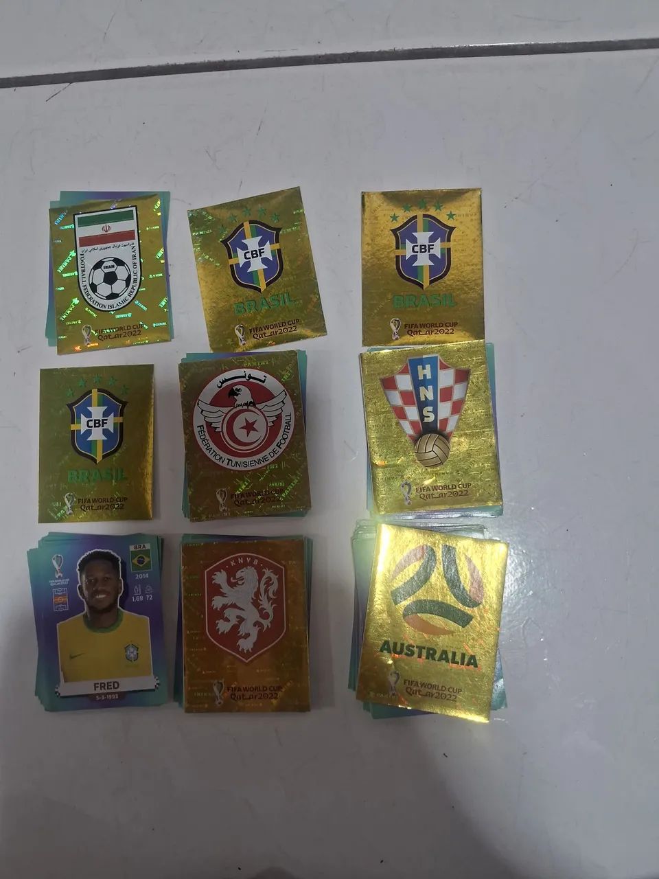 Figurinha da copa de 2022