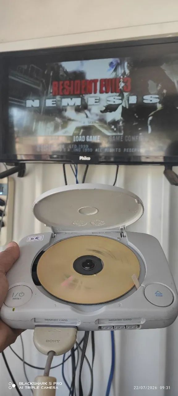 Ps1 baby revisado e funcionando perfeitamente só o console sem acessórios 