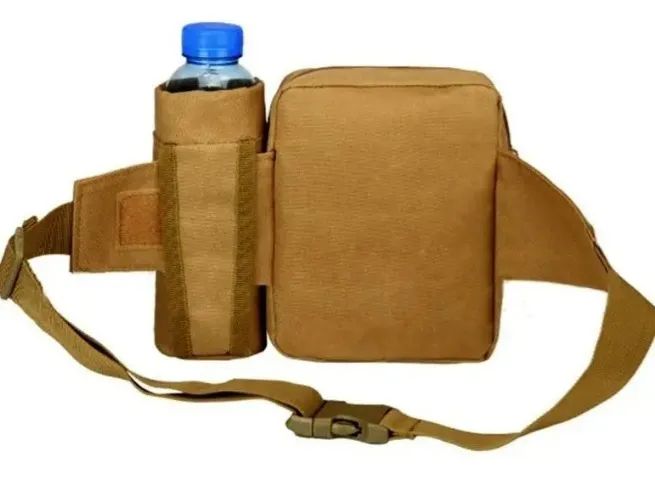 Pochete Bornal Caminhada Camping Porta Garrafa M11 Resistente - Foto 5