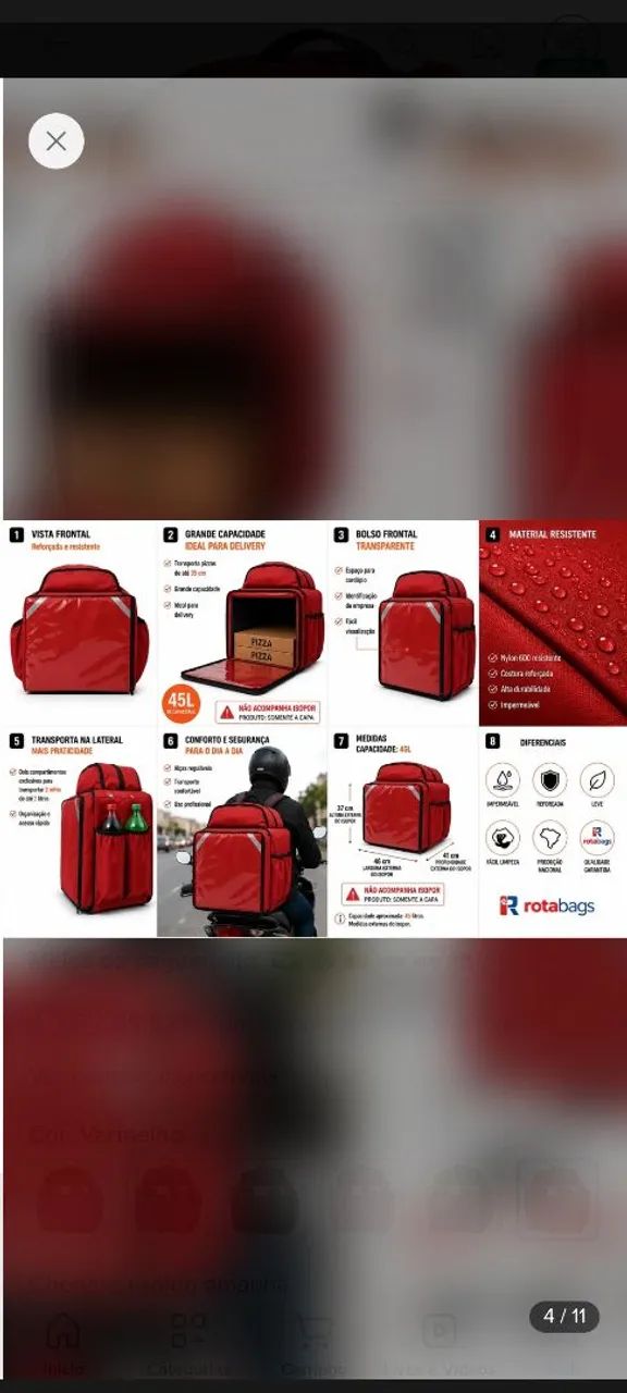 Bag com isopor  - Foto 5