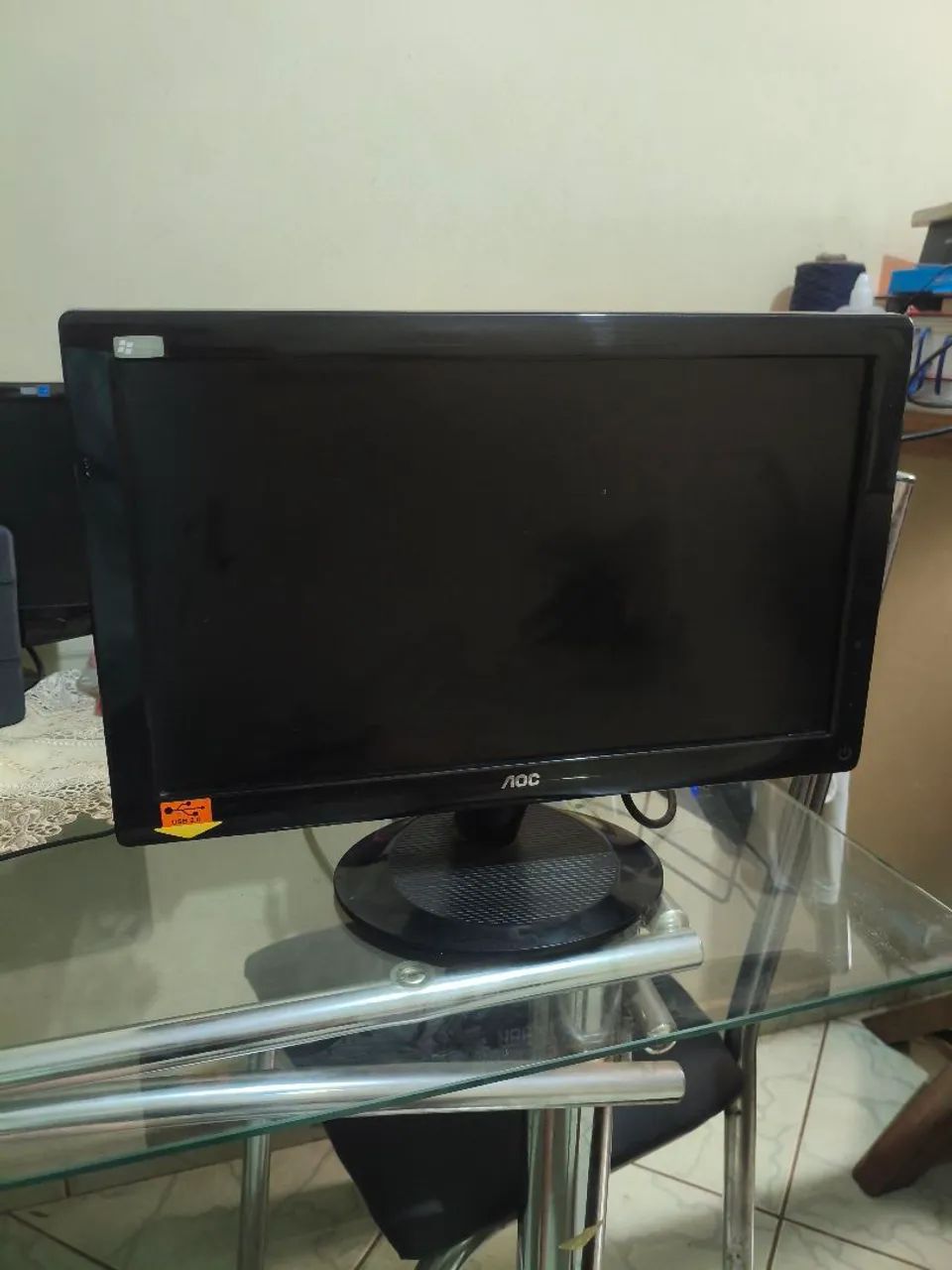 Monitor AOC LCD 19 Polegadas - Conservado - R$ 150 - Foto 2
