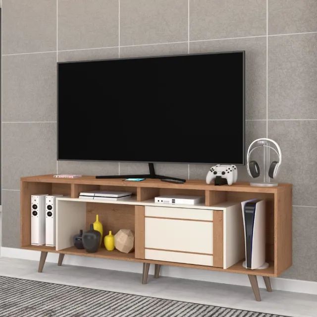 Rack Bancada Roma 1.80m para TV até 75