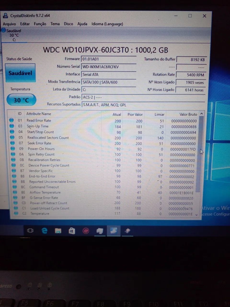 HD 1 terabyte WD Blue funcionando 100% sata 6Gb - Foto 2