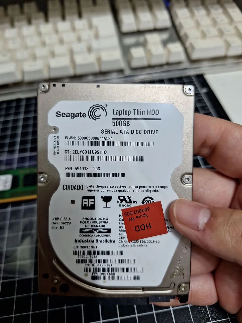 HD 500gb e Memória RAM 4gb para notebook - Foto 2