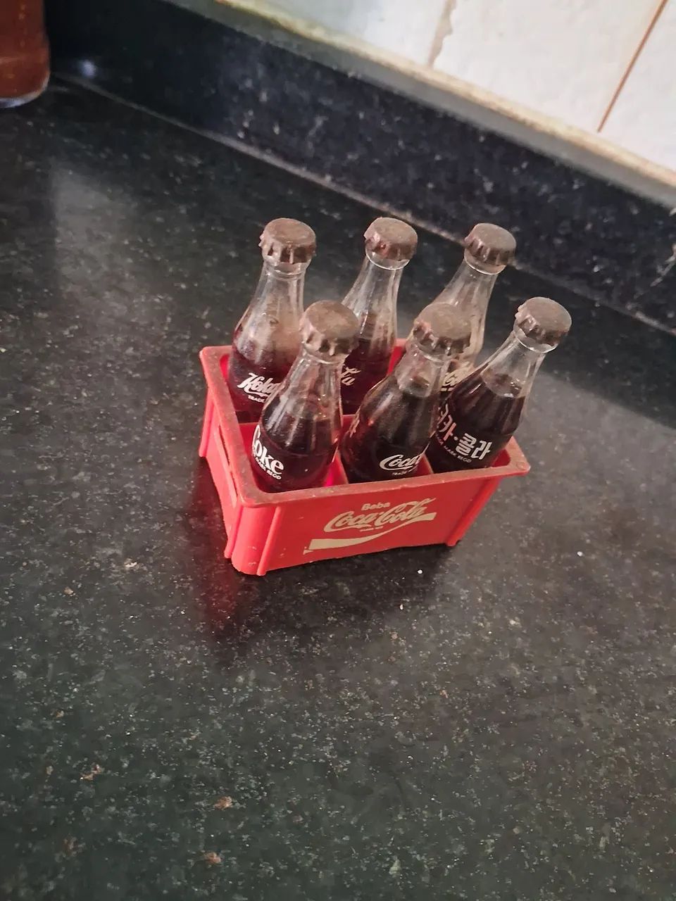 Miniaturas Coca cola e Fanta leia a descrição 