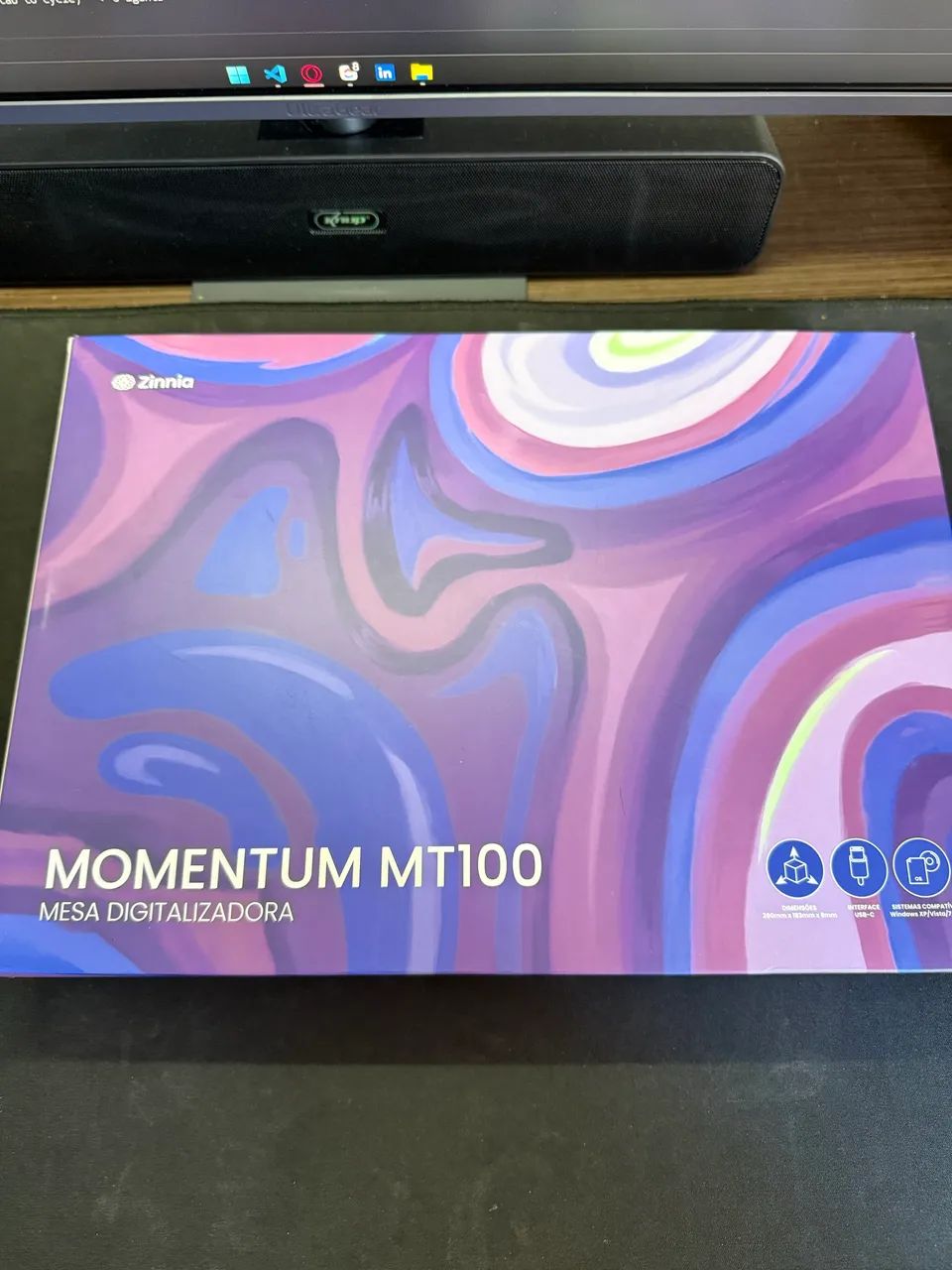 Mesa Digitalizadora Zinnia Momentum MT100 - Foto 5