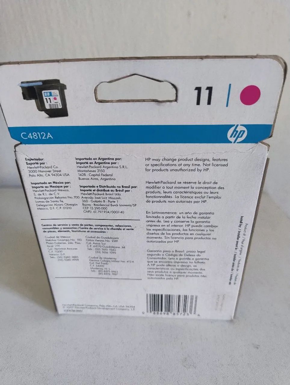 Cabeça de Impressão HP-11a Magenta  - Foto 2
