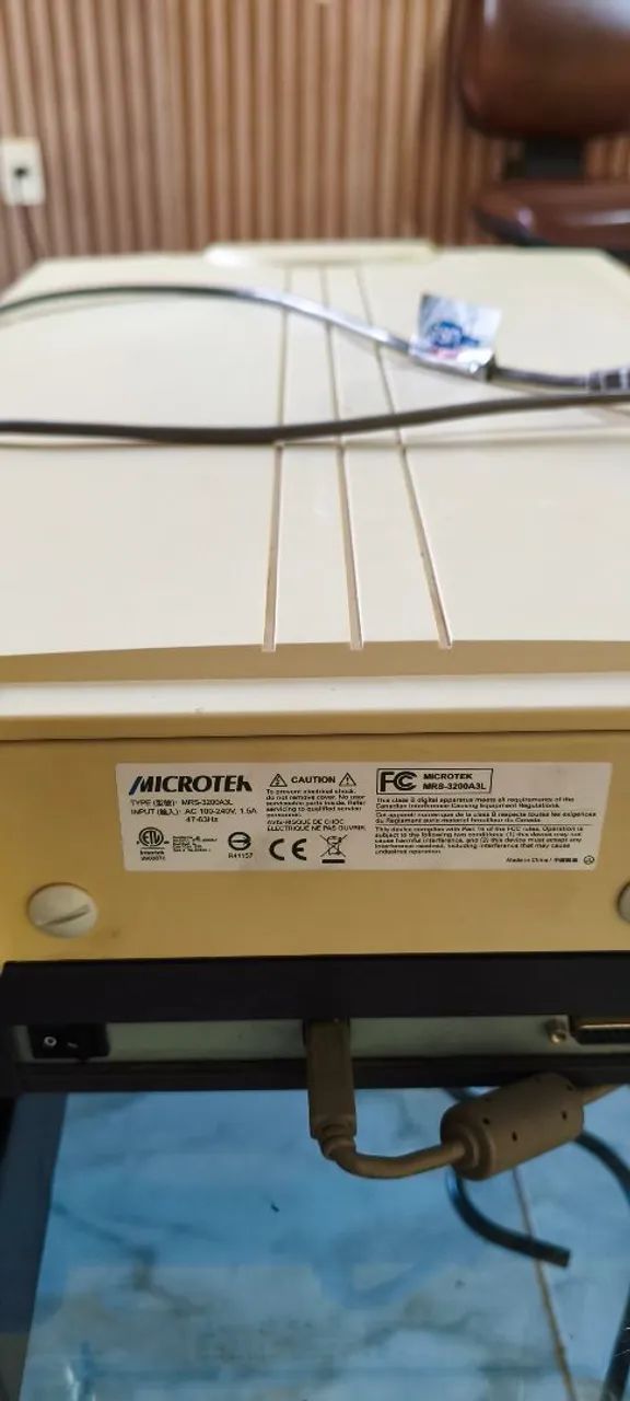 Scanner A3 Profissional Microtek ScanMaker 9800XL Plus - Funcionando 100% - Foto 5