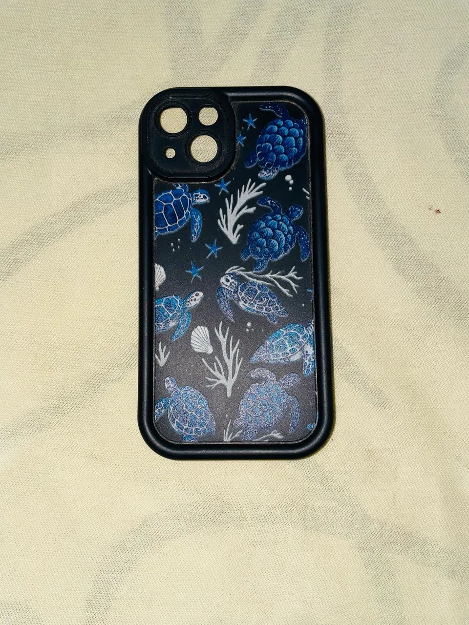 Capa de iPhone design de tartaruga vintage 