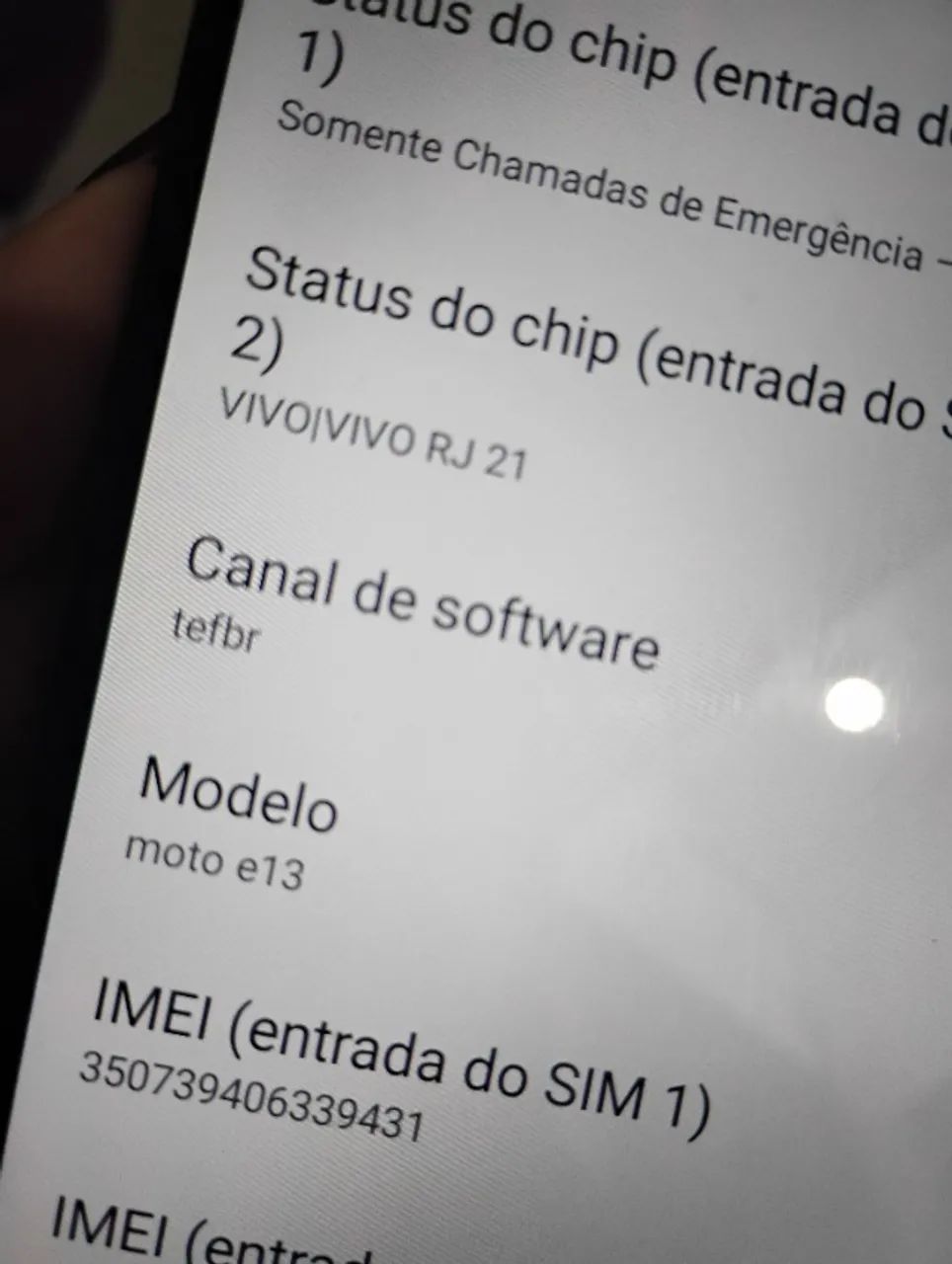 Celular Moto E13 em perfeito estado! Sem arranhões. - Foto 3