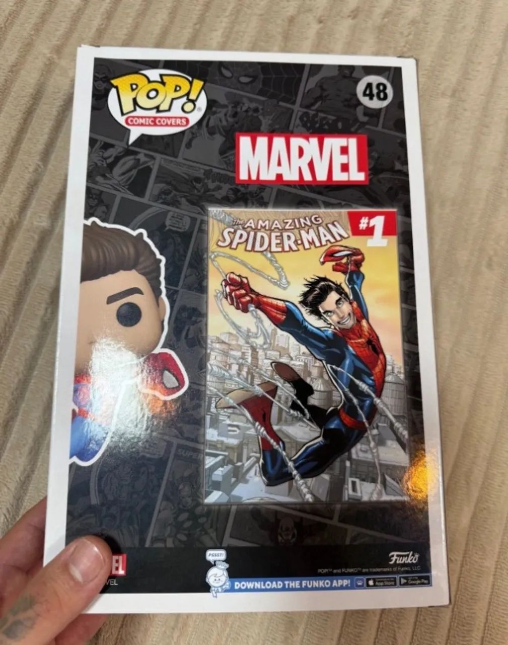 funko pop comic cover spider man #1 marvel exclusive n°48 - Foto 5