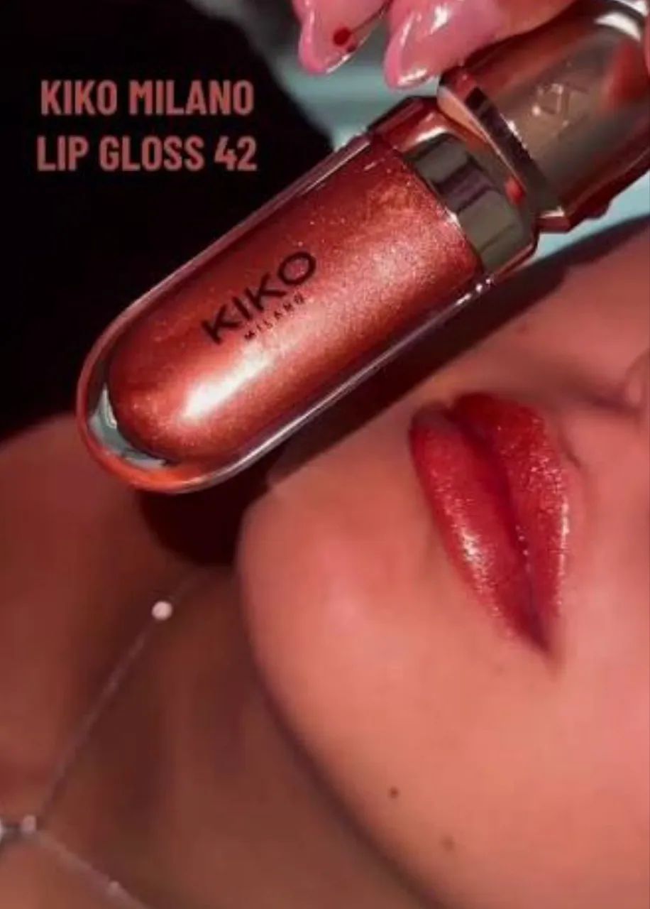 Gloss kiko Milano cor 42, 44 e 45 edição ilimitada  - Foto 3