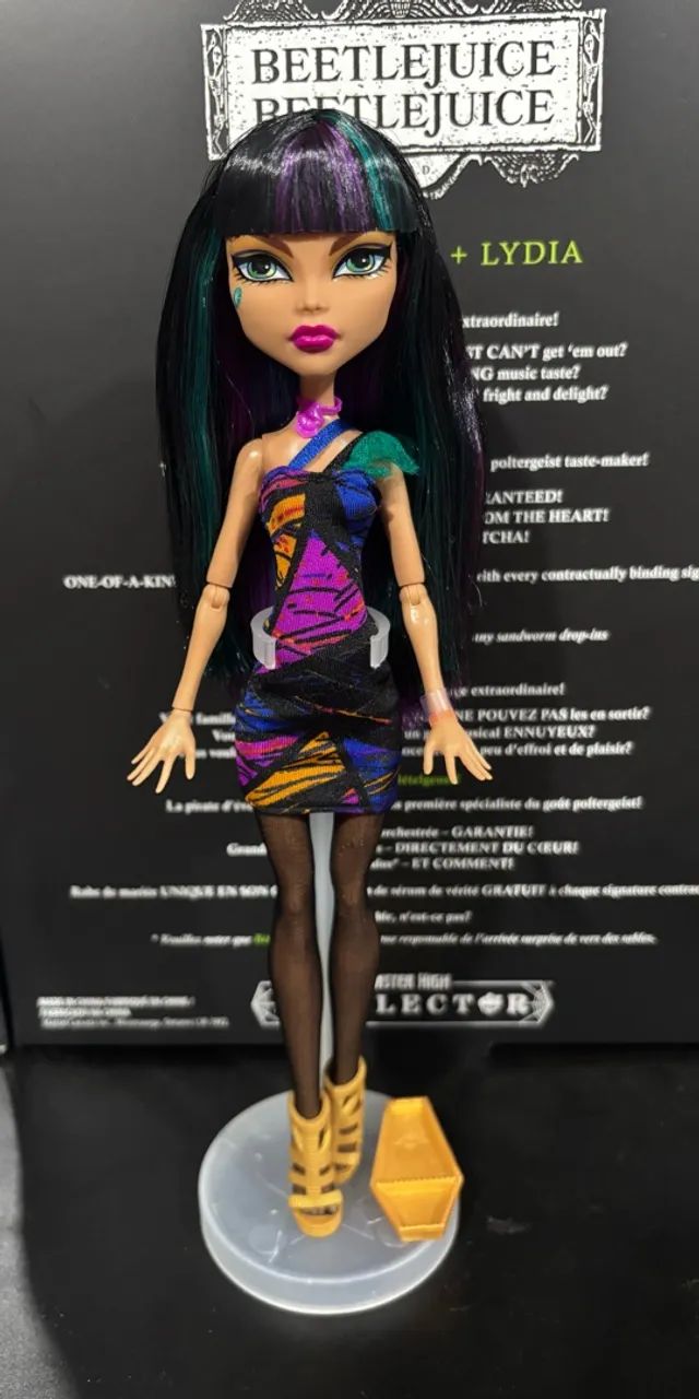 Boneca Monster High Cleo Creepateria G1 - Foto 2