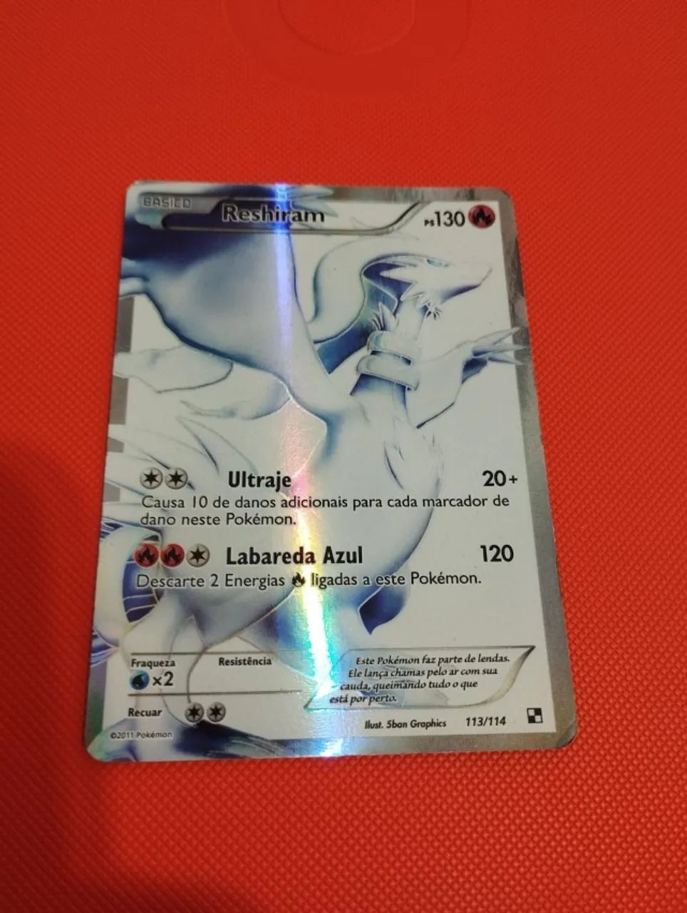 Reshiram 113/114 - Full Art HOLO