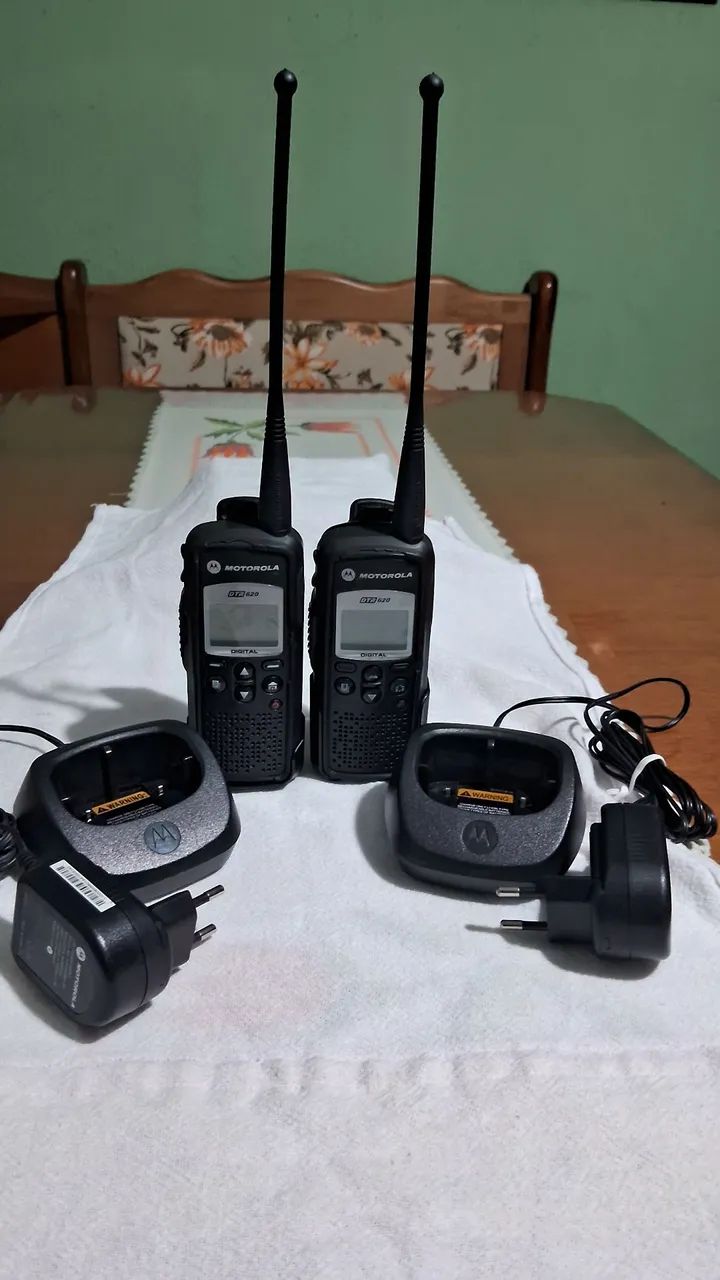 Rádio Motorola DTR 620 ( O par ) - Foto 4