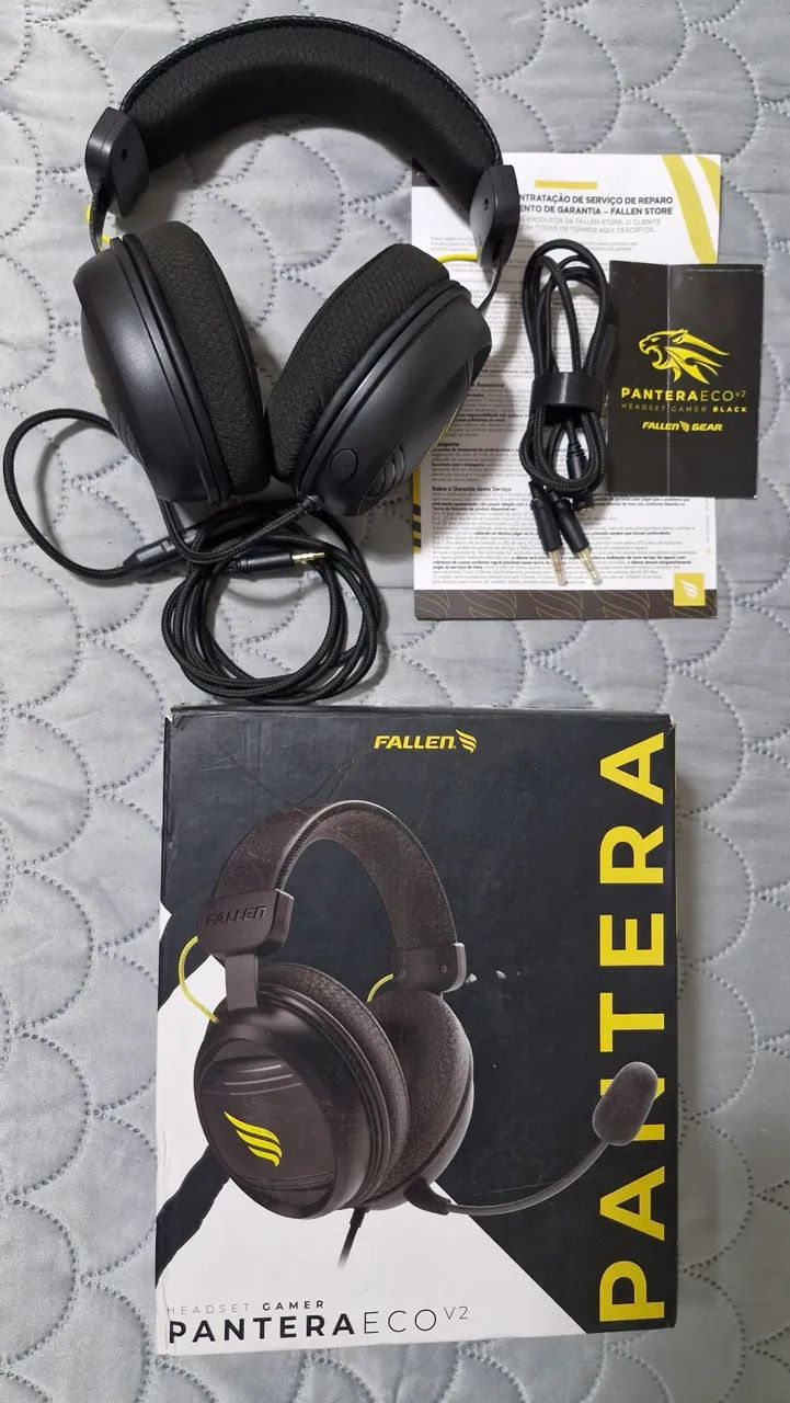 Headset Gamer Fallen Pantera Eco V2